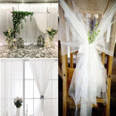 Decoração de casamento rolo de tule - Home Store 360