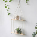 Prateleira artesanal de tricô para suporte de objetos. - Home Store 360