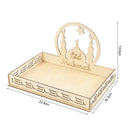 Bandeja organizadora de madeira - Home Store 360